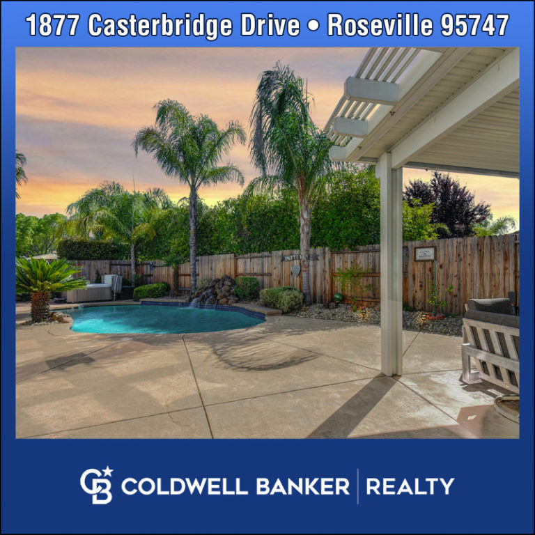 1877 Casterbridge Drive Roseville 95747 - home for sale pool